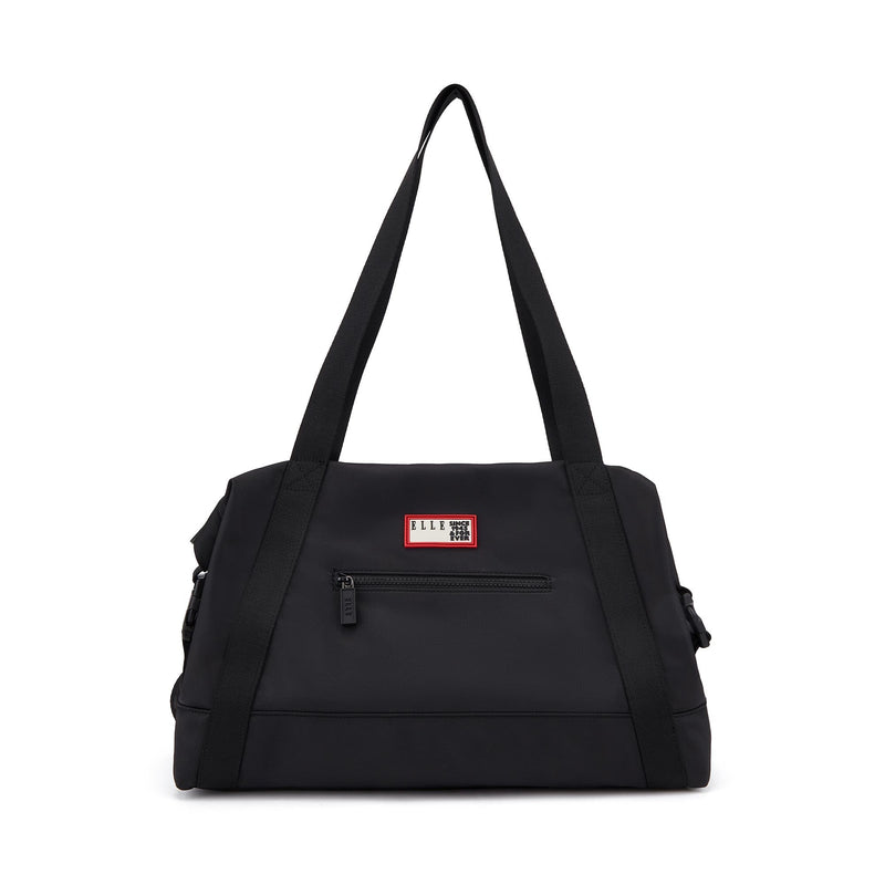 ELLE 20 Inch Carry On Duffle Bag, Water Resistant Duffel for Trips & Gym Black