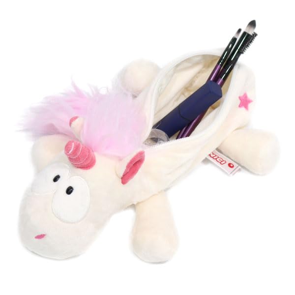 NICI unicorn Cosmetic Bag, For women, Lip case, for Makeup and Essentials, Animal Figure Bag, Daily Cosmetic Bag, Travel Case