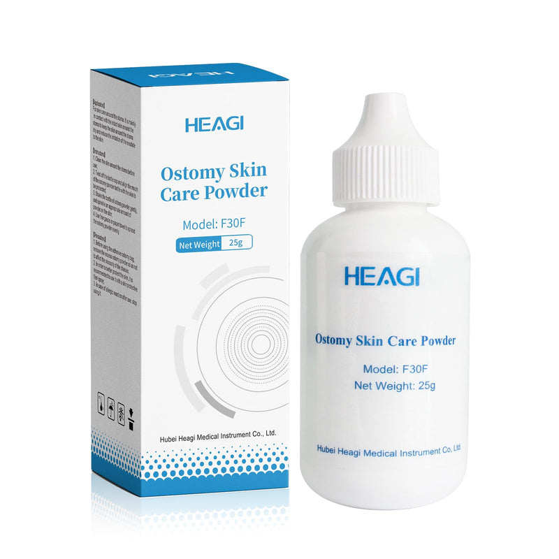 [Australia] - Heagied Stoma Powder, Skin Barrier Protection Ostomy Powder Supplies, Stoma Adhesive Powder, Ostomy Skin Care Powder, Ostomy Supplies(25g) 