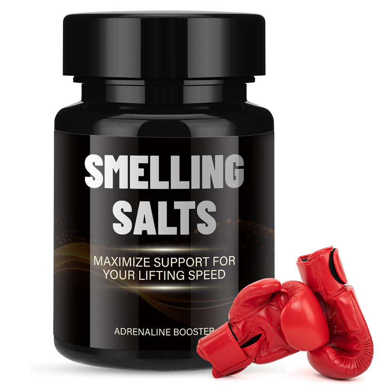 [Australia] - Powerful Salts Boosts Energy, Potent Salts Wake Up for AthletesÔºåActivate Before Smelling,Suitable for Athletes Powerlifting, Hockey, Fitness, Football, Provide Energy-5851 Black 