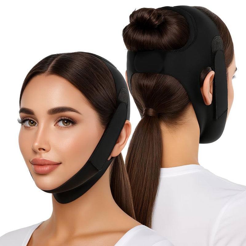 [Australia] - Chin Strap for Sleeping ‚Äì Anti Snoring Solution for Mouth Breathers, Adjustable & Comfortable Sleep Aid for Men & Women, CPAP Users, Breathable Snore Stopper Strap ‚Äì Soft & Secure Fit 