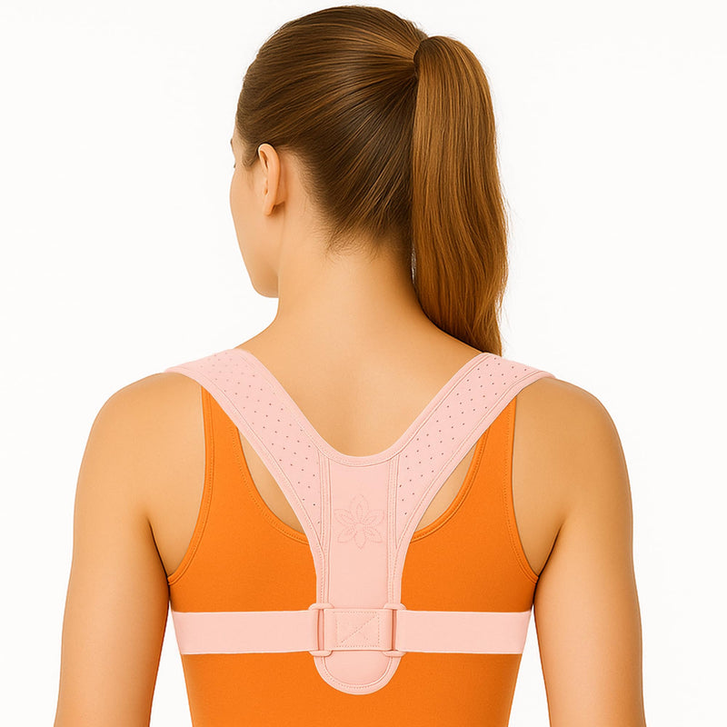 [Australia] - Back Brace Posture Corrector for Women - Thin & Invisible Back Brace for Posture - Adjustable Back Support Brace - Relieve Upper Back Discomfort & Regain Confidence, L(36-45") 1PCS 1 L(36-45") 