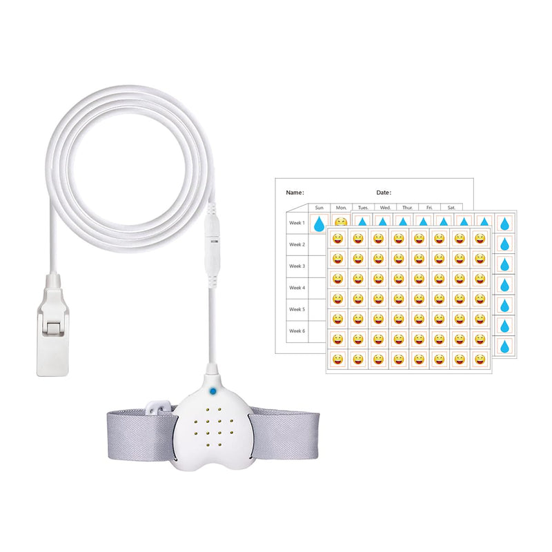 [Australia] - Bedwetting Alarm for Boys and Girls, Loud Sound and Strong Vibration, Rechargeable, High Sensitivity Sensor, Pee Alarm with 2 Working Modes 