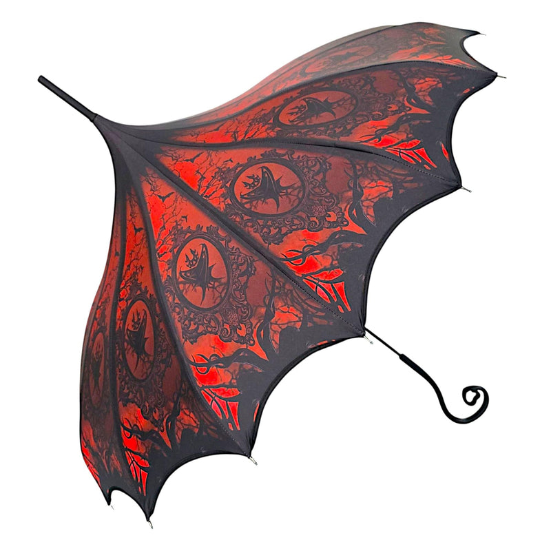 Red Ritual Heart of Darkness Pagoda Umbrella – Artisan Vampire Design