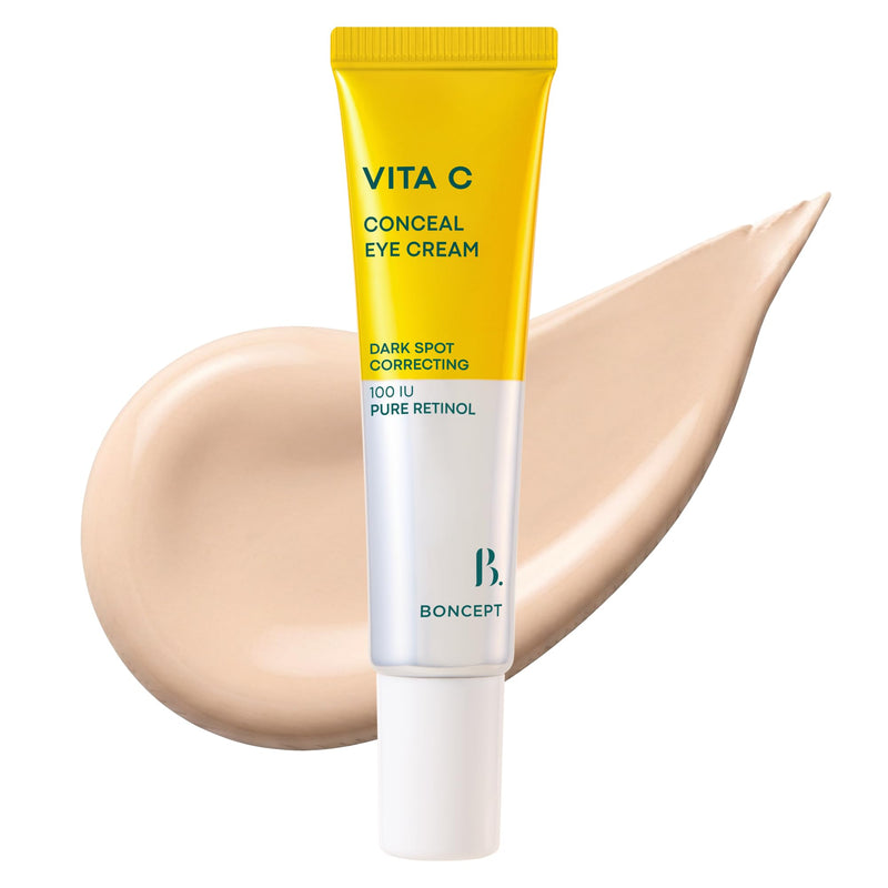Vita C Conceal Eye Cream | Revitalising & Firming Korean Vitamin C Eye Treatment