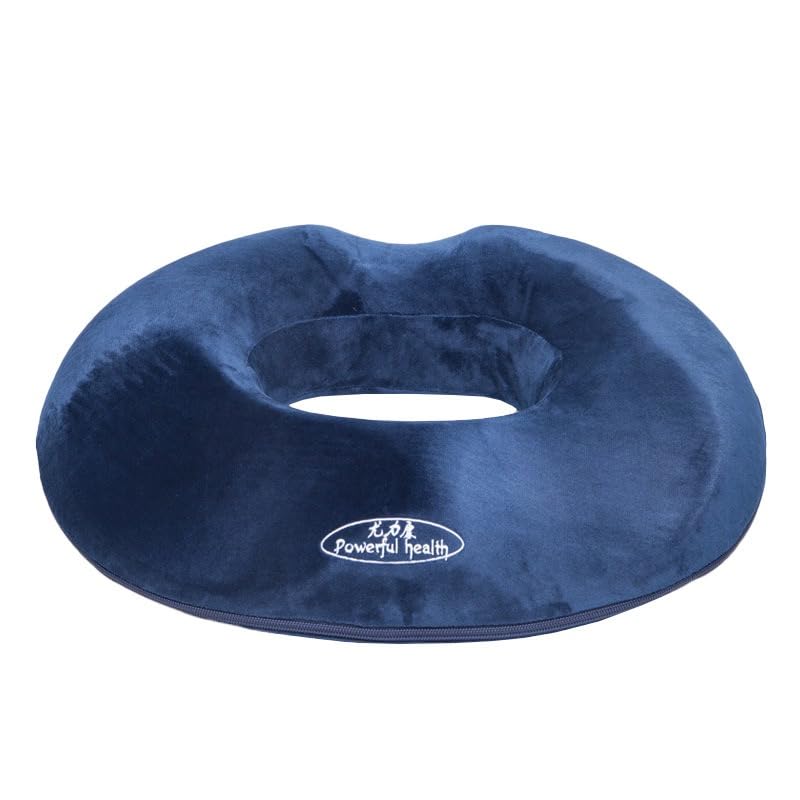 [Australia] - Donut Pillow for Tailbone Pain and Hemorrhoid, Memory Foam Butt Donut Seat Cushion with Hole, Pelvis Pressure Relief Cushion for Coccyx, Sciatica, Postpartum, Long Sitting Office Chair 