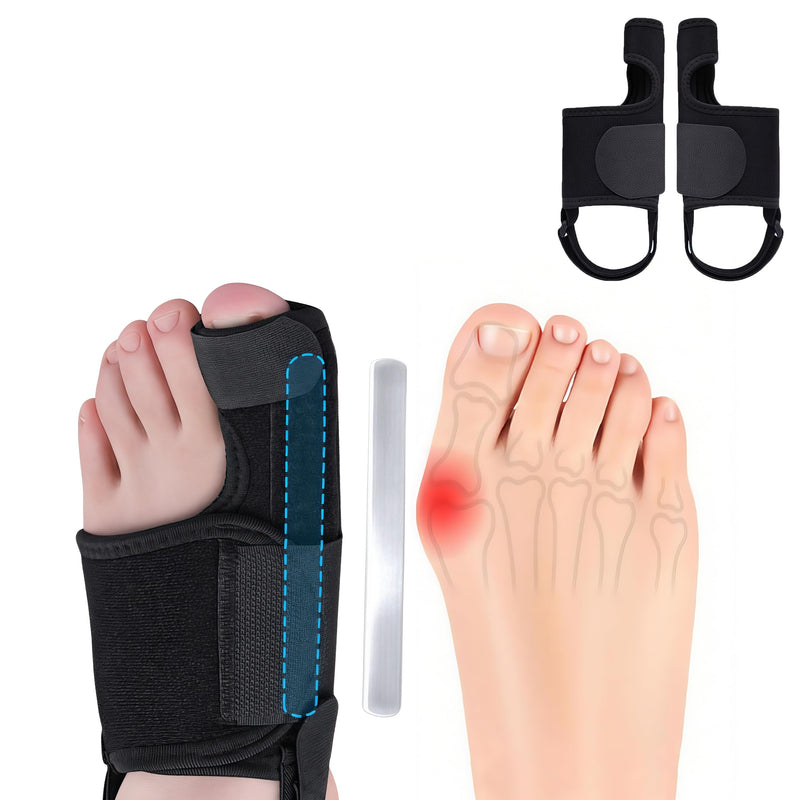 [Australia] - Recovist Bunion Brace for Women & Men - Recovist Bunion Corrector & Big Toe Straightener. alleviation Pain & Corrects Toe Alignment. For Left & Right Foot (1 Pair) 
