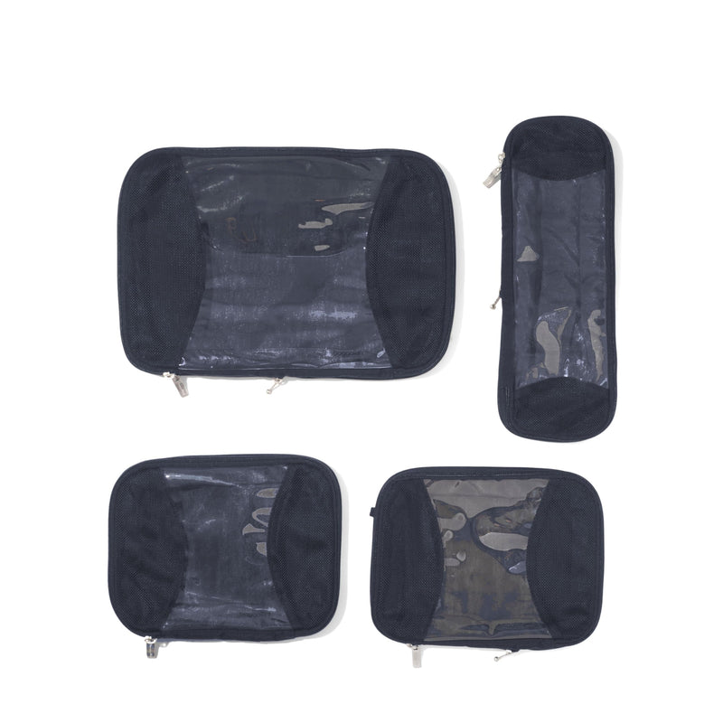 Baggallini Compression Cube 4-piece Set One Size French Navy