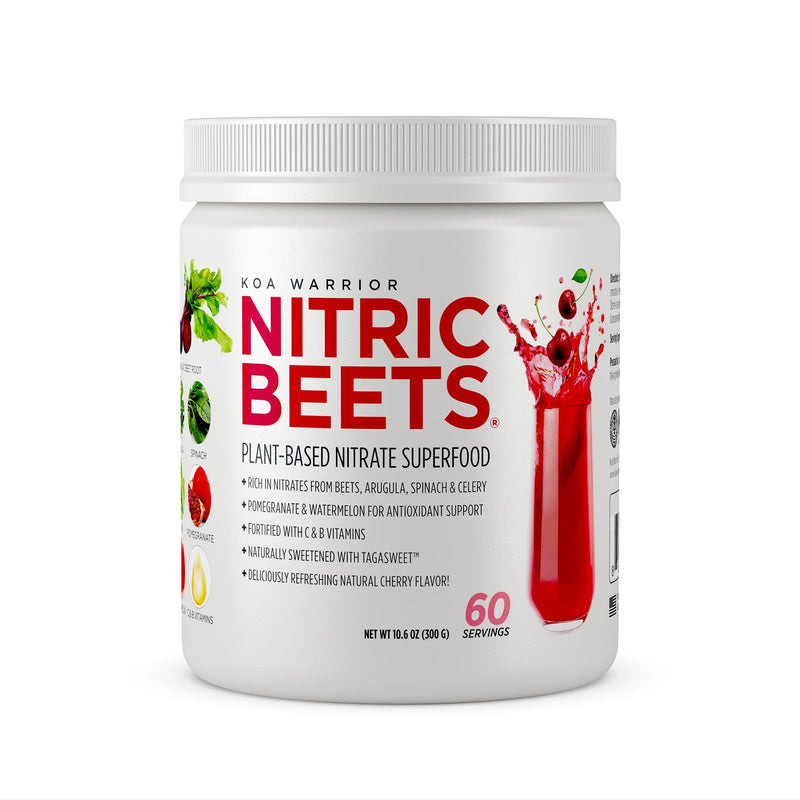 Beet Root Powder Drink Mix with Spinach, Arugula, Celery, Watermelon Juice, Pomegranate Juice, Vitamin C, Vitamin B Complex - Nitric Oxide Supplements for Men and Women, 60 Servings (Powder)