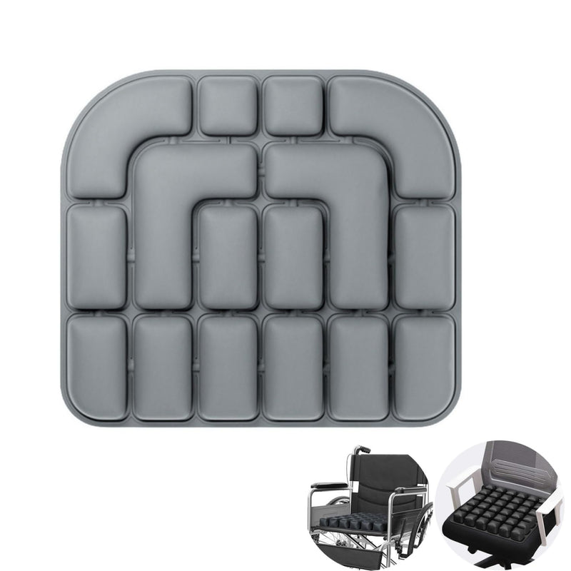 [Australia] - Inflatable Seat Cushion,Hemorrhoid Pillow,Pressure Ulcer Cushions,Donut Pillow,Bed Sore Pressure Relief Seat Cushions for Butt,Postpartum,Home Living,Car,Office Grey 