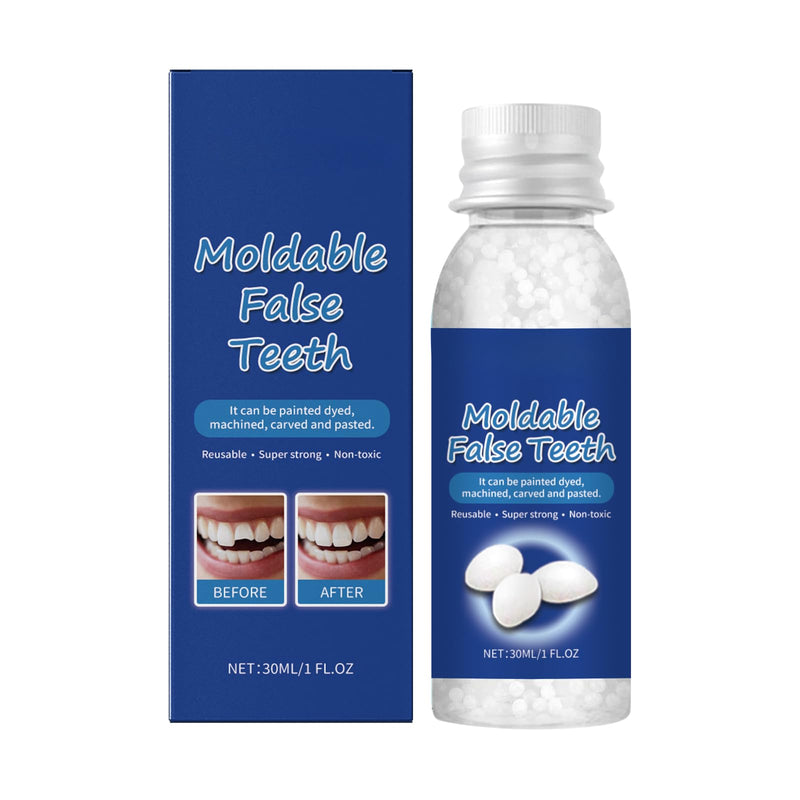 [Australia] - Dental Filling Beads(30ML/1FL.OZ) | Temporary filling, Covering of tooth cavities | Comfort-focused experience, DIY Tooth Filling Kit 