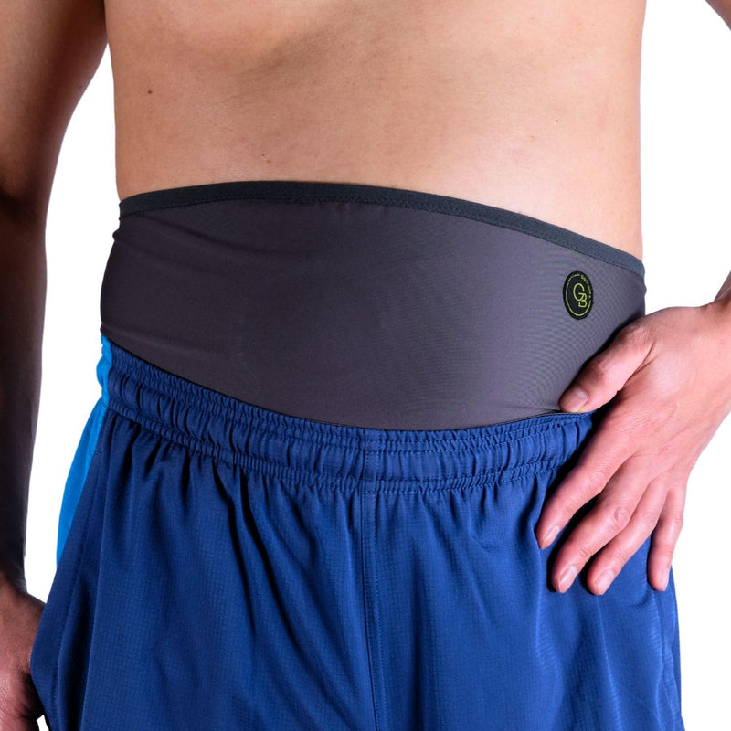 [Australia] - GBmates‚Ñ¢ Ostomy Belt Tessa Grey-Premium Comfort Ostomy Bag Covers, Breathable fabric, Colostomy Bag cover for men and women Medium 