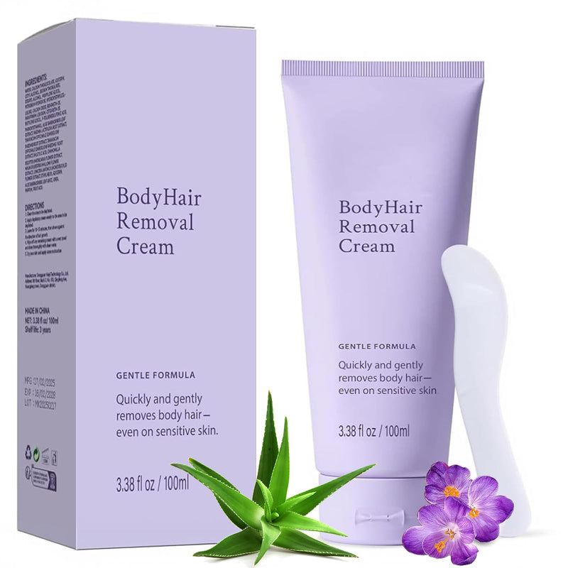 [Australia] - Hair Removal Cream for Women - All In One Body & FaceDepilatory Cream - Fast Acting Formula for Smooth SkinGentle on Sensitive Skin 1 Count (Pack of 1) 