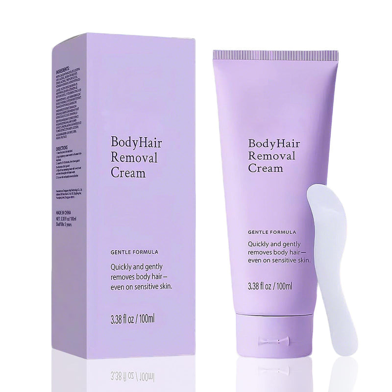 Luuma Body Hair Removal Cream, Hair Removal Cream Sensitive Skin, Gentle and Effective Depilatory Formula for Legs, Arms, and Bikini Area for Women and Men (1) 1