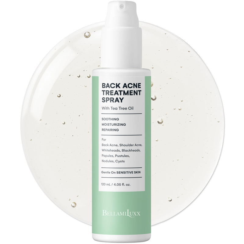 [Australia] - Back and Body Acne Treatment Spray: 2% Salicylic Acid & Tea Tree Oil Bacne Spray for Clear, Soothe & Moisturize - Effective for Men, Women, Teens with Back, Shoulder, Arm, and Chest Acne 4.06 Fl Oz (Pack of 1) 