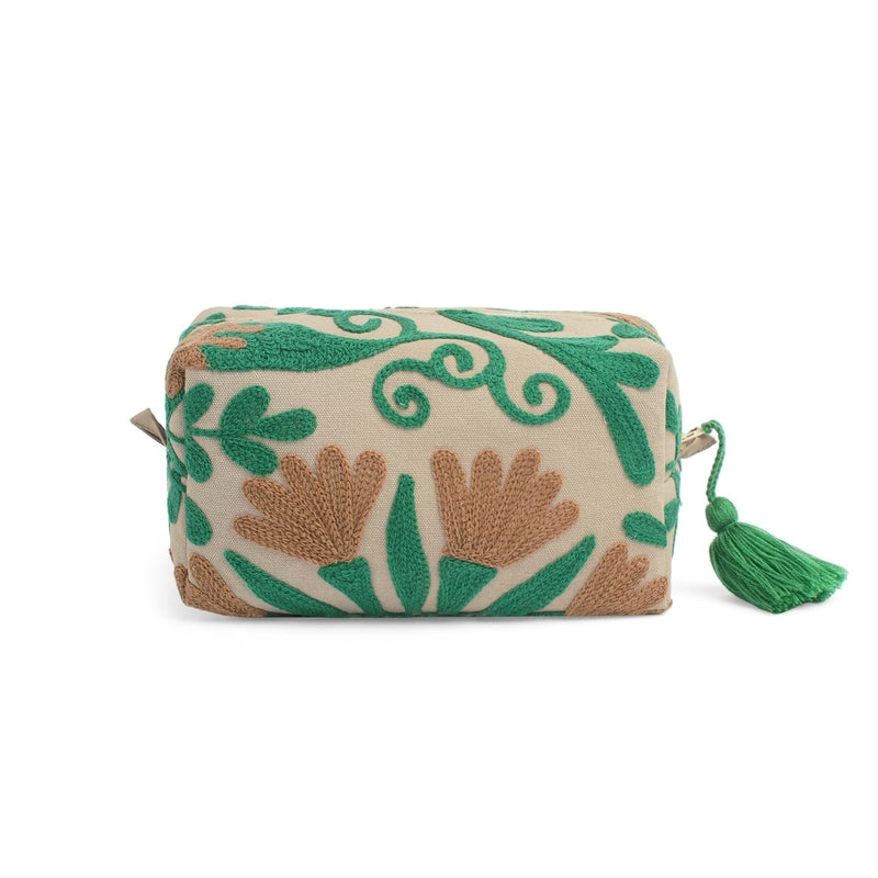 Huar Travel Makeup Bag- Large Capacity Cosmetic Bags for Women | Water Resistance Lining Portable Pouch & Open Toiletry Bag - Makeup Organizer for Travel Essentials (Beige) Beige