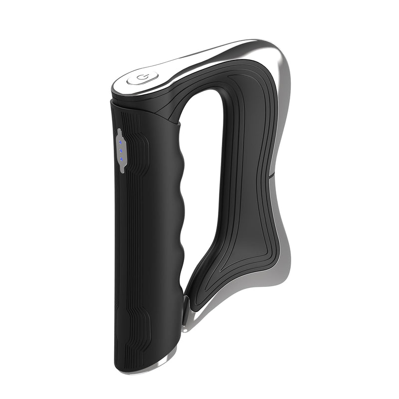 [Australia] - New Electric Fascia Knife Multifunctional Scraper Massage Tool,Muscle Scraper Tool, Fascia Massager,for Whole Body (Black) Black 