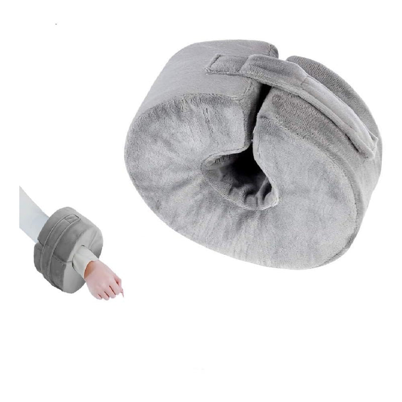 Foot & Ankle Elevation Pillow for Bed Sores & Surgery Recovery - High-Density Foam Heel Protectors with Washable Cover - Support Cushion for Elderly Care, Bedridden Patients & Post-Op Use (Small, 1PC) 1