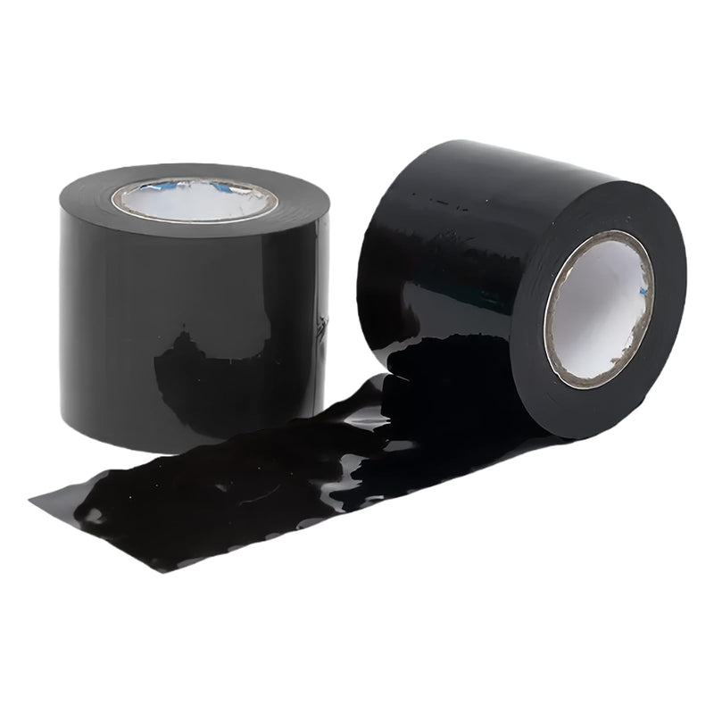 [Australia] - 2 Rolls Wrestling Mat Tape,Black Gym Floor Tape 4''x 66' Seam Tape for Wrestling Grappling Gymnastics Jiu Jitsu MMA 