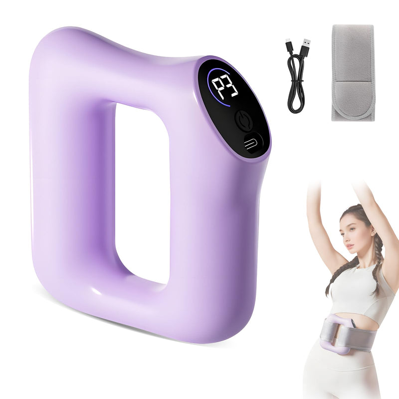 [Australia] - Multifunctional Full-Body Fascia Ring, 2025 Upgraded Full-Body Fat Burning, Djustable Massage Modes, Ergonomic Electric Fascia Massager, for Muscle Knot Recovery & Relaxation (Purple) Purple 