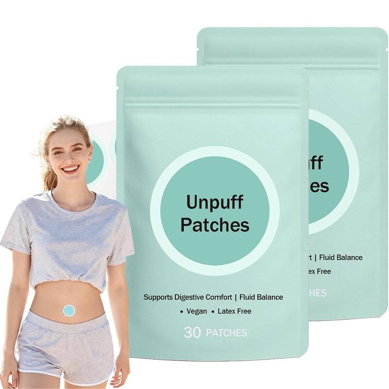 [Australia] - Unpuff Patches, with Dandelion, Fennel, Artichoke, Ginger & Turmeric, 2 Pack, 60 Patches (2pc) 