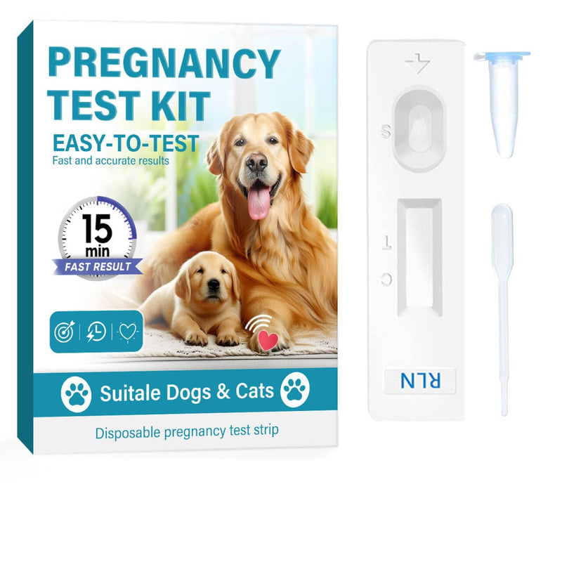 [Australia] - Dog Pregnancy Test Kit at Home - Accurate and Fast Dog Pregnancy Test, Convenient & Disposable Pregnancy Tests Strip Blue 