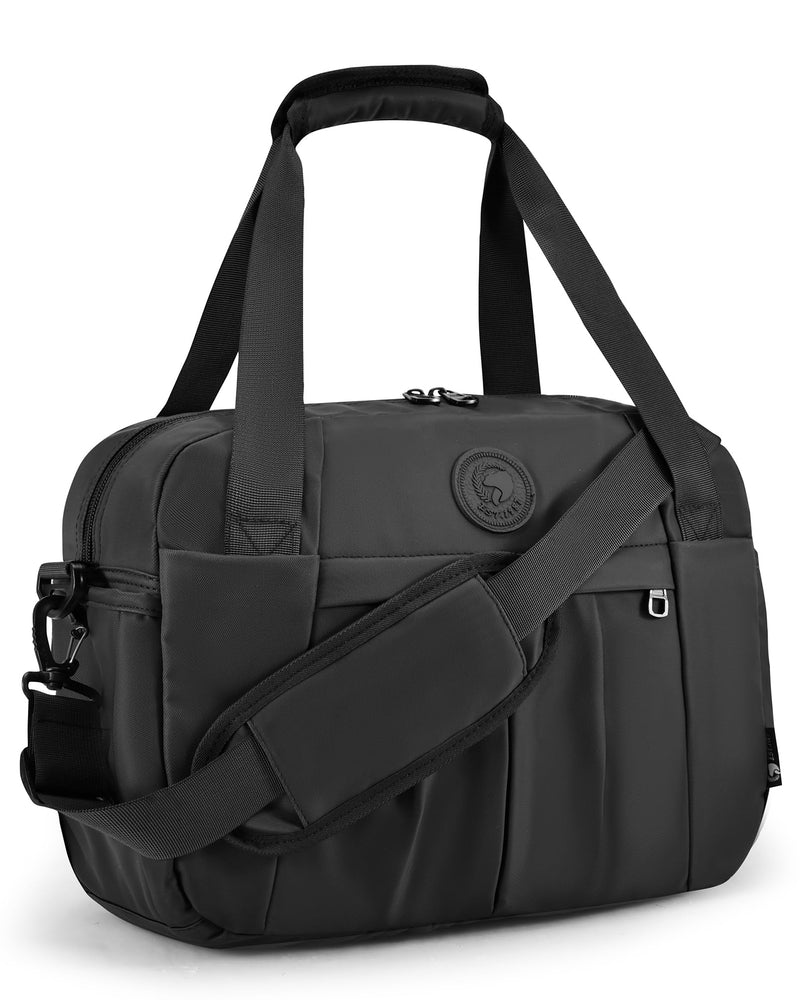 40x30x15 cm Personal Item Bag Small Duffle Bag Gym Bag with Wet Pocket 16x12x6 inch Carry on Duffel Bag,Black 12x16x6 inch Black