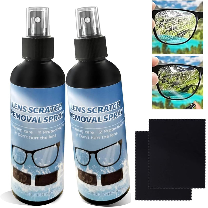 [Australia] - ANRUI Lens Scratch Remover for Eye glasses,Lens Scratch Removal Spray,Eyeglass Scratch Remover, Glasses Windshield Repair Fluid, Glasses Glass Scratch Repair LiquidÔºà2PCSÔºâ 