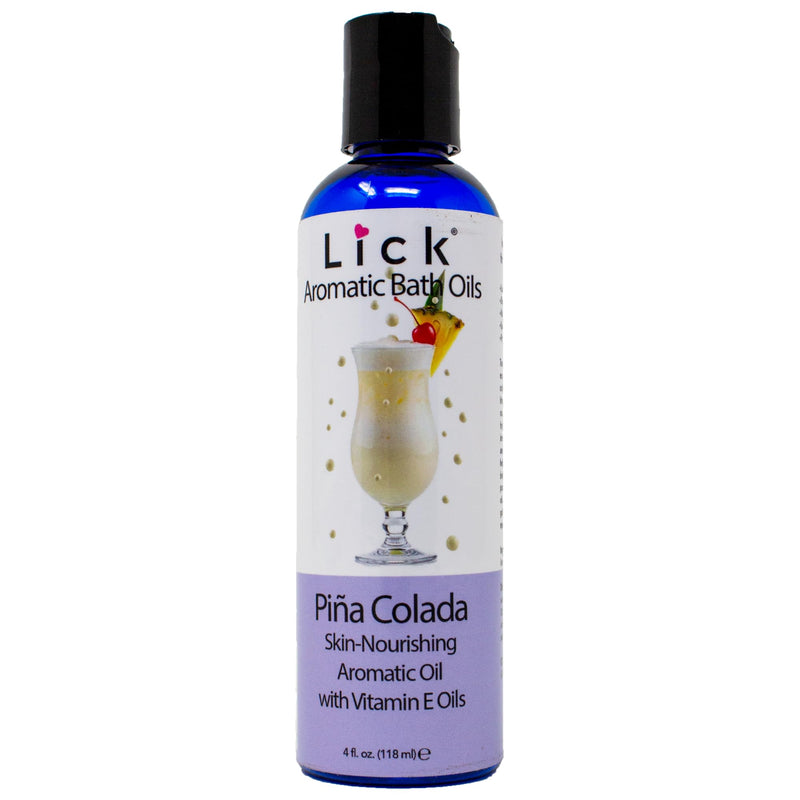 Pina Colada Aromatic Bath Oil - Tropical Aroma - Soothing Bath Soak Oils, 4 oz Pina Colada