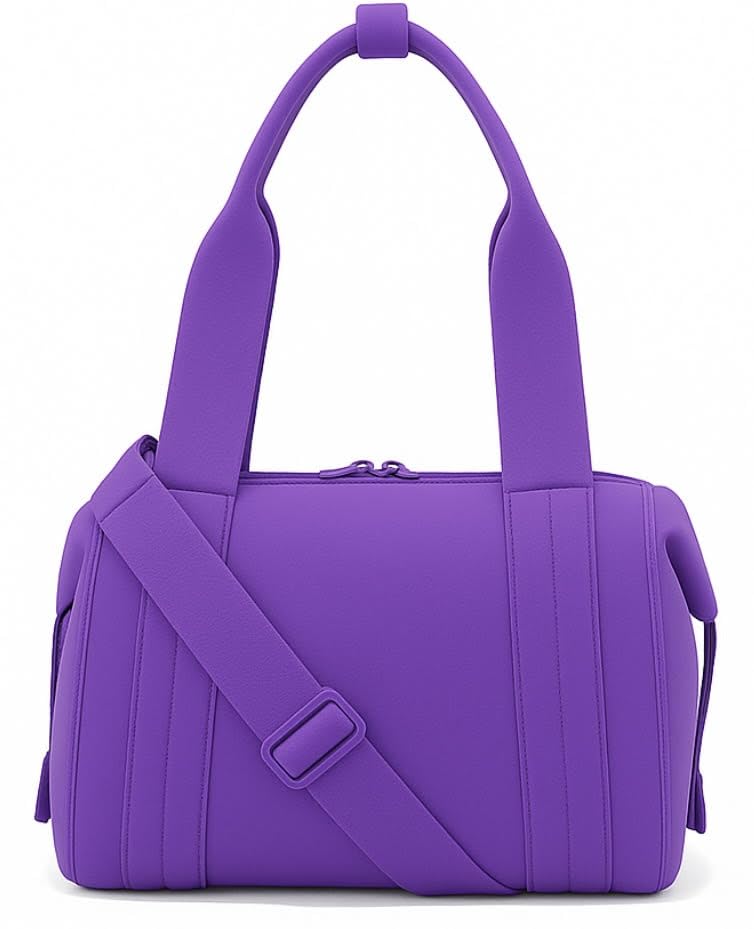 Neoprene Duffel Bag Purple