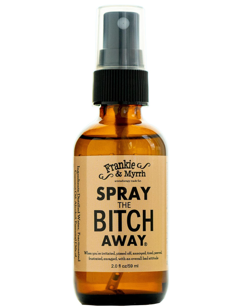 Frankie & Myrrh Spray The Bitch Away | Freshwater Perfume | Aromatherapy Life's Woes | with Bergamot, Lavender, Geranium, Frankincense