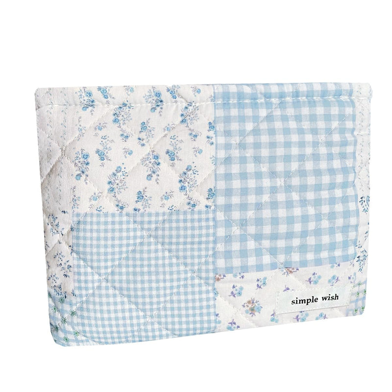 Matching Makeup Bag 2 Piece Floral Quilted Cotton Bags