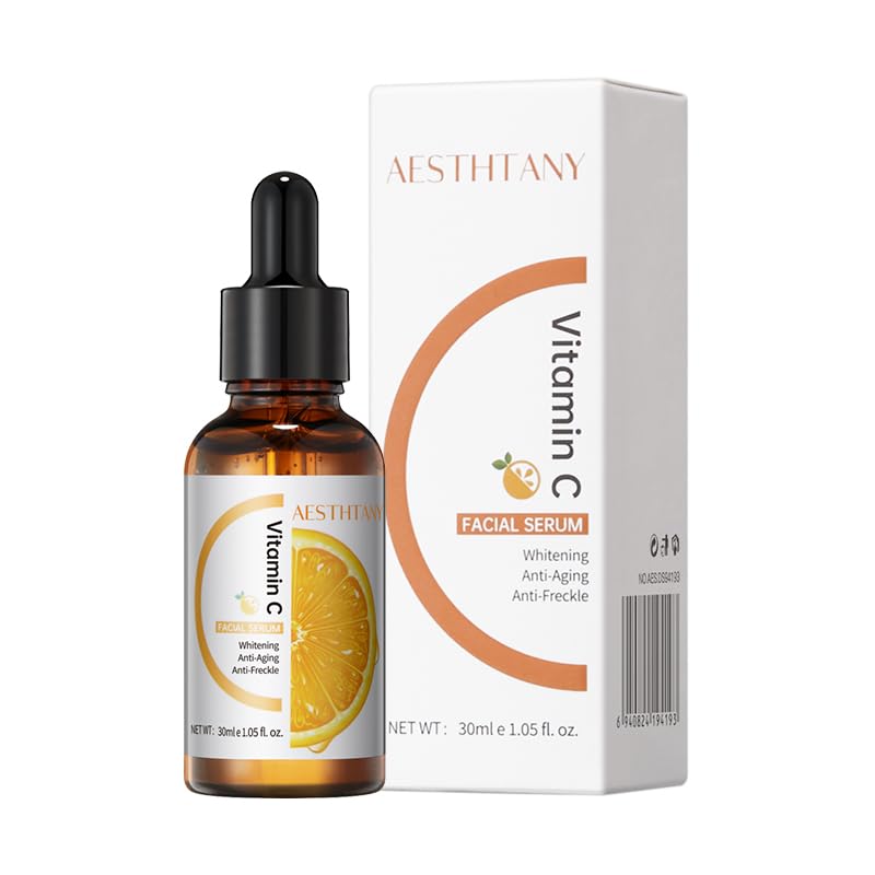 Vitamin C Brightening Facial Serum – Fade Dark Spots, Even Skin Tone & Reduce Wrinkles for Radiant, Youthful Glow (30ml)