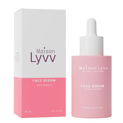 Hydrating Face Serum with Baobab, Moringa, Jojoba & Rosehip Oils, Natural Moisturizing Facial Treatment for Even Radiant Complexion, 1.01 fl oz
