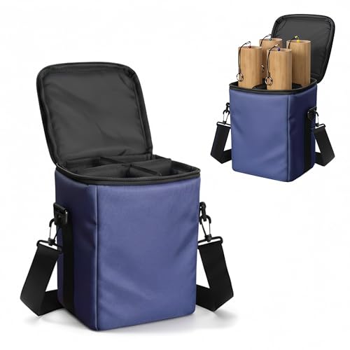 Padded Carry Case for Melody and Koshi Wind Chimes - Protective Case Indigo Padded Carry Bag Only