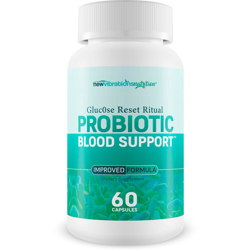 Gluc0se Reset Ritual Probiotic Blood Support - Our Best Probiotics & Prebiotics For Blood Balance - Prebiotics & Probiotics With Vitamin D - Healthy Gut Restore Probiotic Leaky Gut Repair Supplements