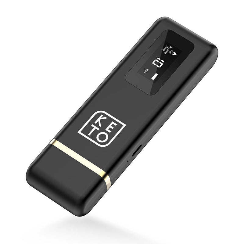 Ketosis Meter - Monitor Your Ketosis Status, Professional Ketone Breath Analyzer Portable Rechargeable Ketone Breath Tester Home Ketone Breath Testing - Ketone Breath Meter for Testing ketosis