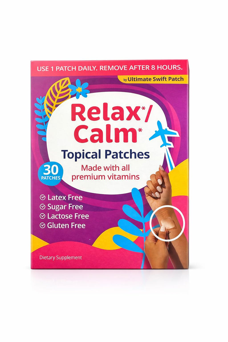 Swift Patches 30 Count Topical Patch for Daily Wear with Botanical Ingredients Discreet, Easy-to-Use Patch for Adults
