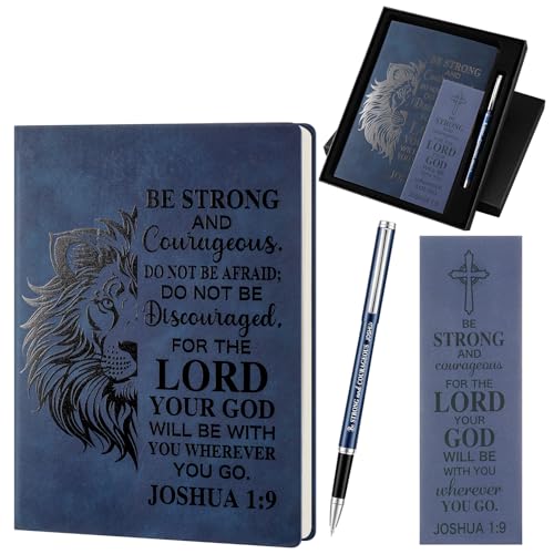Fuyoooo 4 Pcs Christian Pastor Appreciation Gift for Men, Lion, Blue