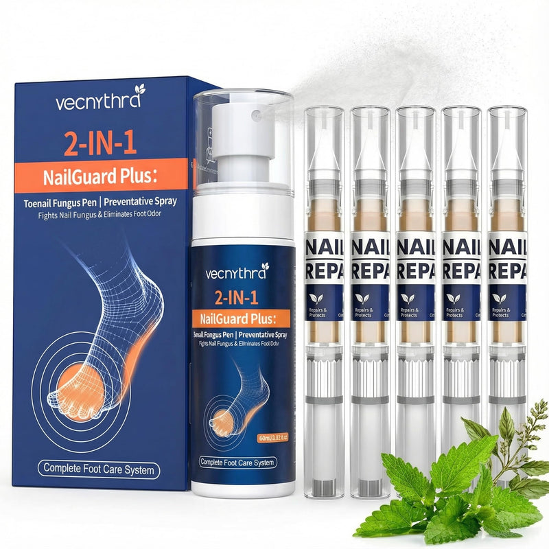 Athletes Foot Spray Treatment, Toenail Repair Extra Strength Pen | Toenail Fungus Treatment Extra Strength Pen for Toenail & Finger, More Pure Natural Plant Extracts