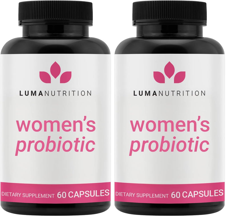 Luma Nutrition Probiotics for Women Digestive Health - 60 Capsules (Pack of 2) 60 Count (Pack of 2)