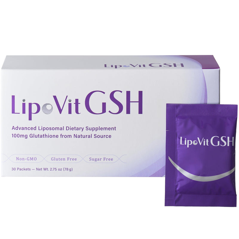 GSH – Liposomal Glutathione Supplement Powder, Yeast-Derived Cysteine Peptide, Antioxidant Support, Made in Japan, 30-Day Supply