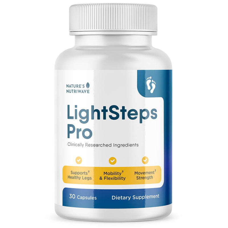 LightSteps Pro – Pineapple, Beet Root & Hibiscus – 30 Ct, 1 Month Supply | Pineapple, Beet Root & Hibiscus, stimulant-free | Non-GMO, Made in USA | Easy-to-swallow daily capsule 30 Count (Pack of 1)