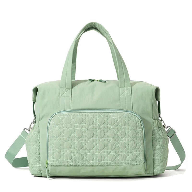 SURSEE 40L Duffle Bag for Women Men Large Sport Travel Bag with Wet Pocket Gym Bag for Yoga Weekender Overnight Bussiness Trip Green
