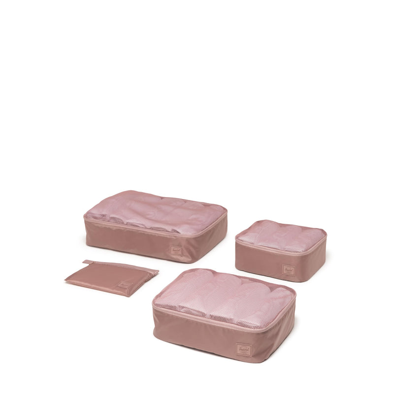 Herschel Supply Co. Kyoto Packing Cubes, Ash Rose Tonal