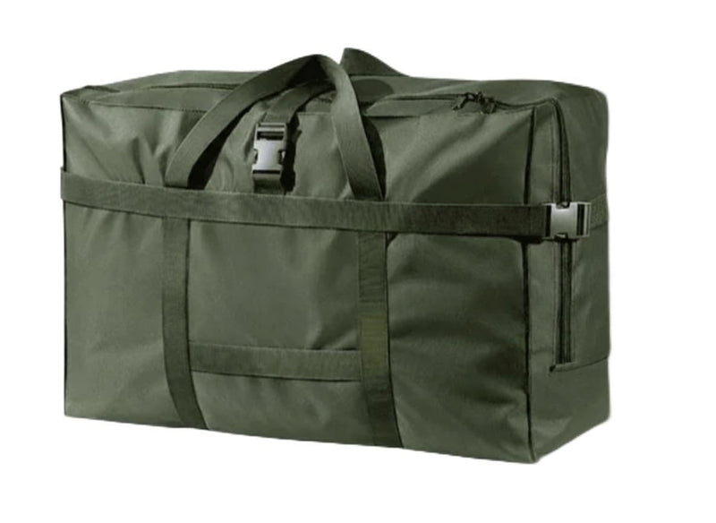 Extra large - foldable travel bag - a portable storage bag suitable for air travel - camping-and weekend getaways - Waterproof and durable -(Green-75L) Green 75L