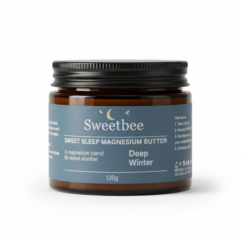 SweetBee Deep Winter Magnesium Butter - Magnesium Cream with Shea & Mango Butter, Arnica & Essential Oils