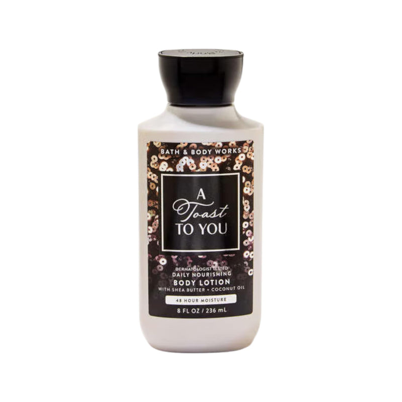 Bath and Body Works A Toast To You Super Smooth Body Lotion Sets Gift For Women 8 Oz (A Toast To You)