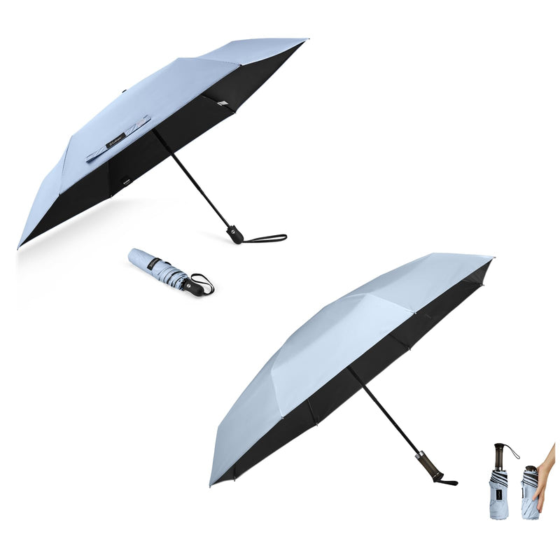 G4Free 46 Inch Lightweight Travel Portable Sun Umbrella with Extendable Handle, 40 Inch Mini Ultralight UPF 50+ Compact Travel Umbrella Super Slim