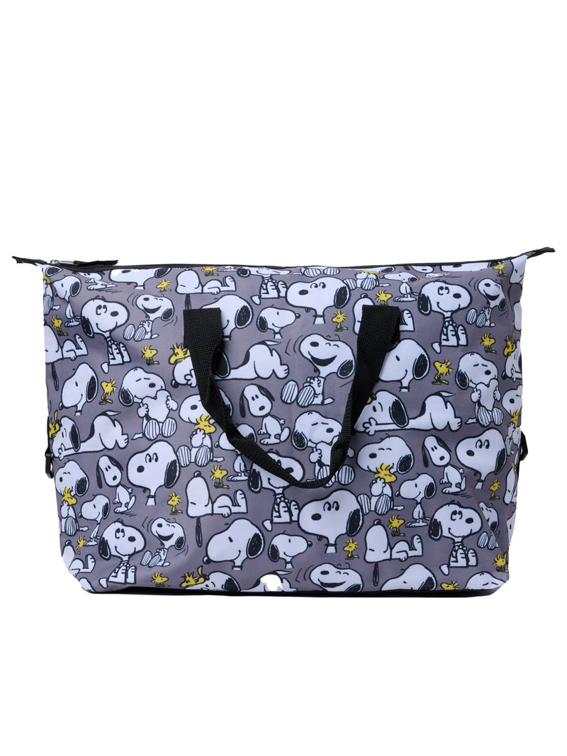 Peanuts Tote Duffel Bag Snoopy Woodstock All Over Print Weekender Travel